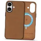Case 6.1", Top Grain Vintage Crazy Horse for iPhone 16 Crazy Horse - Brown
