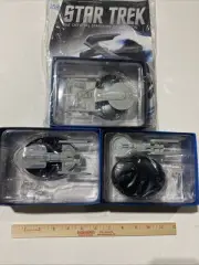 Eaglemoss Star Trek EXCELSIOR Lot NILO RODIS Jamero CONCEPT I, II, and III New