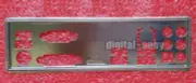 OEM I/O Shield For ASRock H61DE/S3 & Z68M/USB3 Motherboard Backplate Shield