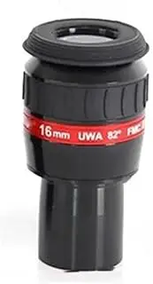 Telescope Eyepiece 1.25" 82 Degree 4mm 7mm 16mm for Astronomical Telescope(16mm)