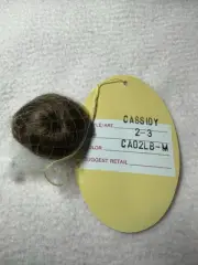 Kemper CASSIDY MOHAIR Baby Doll Wig SIZE 2/3 LIGHT BROWN Partial Cap