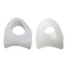 2pcs Toe Corrector Washable Relieve Pain Silicone Gel Toe Separator Indeformable