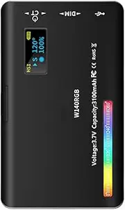 Lazycloud RGB Portable Pocket Handheld LED Lighting SLR Camera Vlog Photography Light