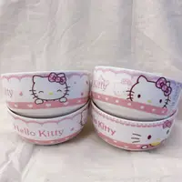 在飛比找蝦皮購物優惠-Hello kitty 三麗鷗 凱蒂貓 陶瓷碗 家用飯碗 卡