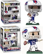 Funko Josh Allen/Stefon Diggs (Buffalo Bills) Pop! NFL Combo (2)