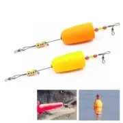 Acrylic Beads and Metal Insert Fishing Floats Wire Cork for Redfish Bobbers