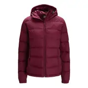 macpac Womens Halo V2 Hooded Down Jacket Windsor Wine 8