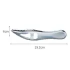 1x Stainless Steel Fish Scaler Cleaner Scraper Fish Scale Remover Peeler Kitchen