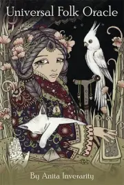 UNIVERSAL FOLK ORACLE Fairy Tale Tarot Kit Card Deck of Cards Book Boxed Box Set