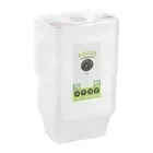 25pc Lemon & Lime Reusable Meal Prep Food Storage Container Rectangular 300ml