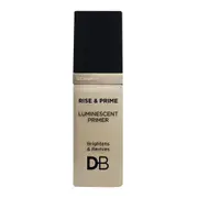 DB Cosmetics Rise & Prime Luminescent Primer Womens Beauty Facial Makeup