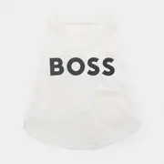 Boss Dog Graphic Tee White