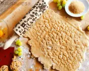 Flower Flowers Nature Rolling Pin Embossed, Cookies, Cookie, Roller, Laser