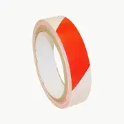 JVCC Hazard Warning Tape (HZ-8): 1/2 in. x 18 yds. (Red/White stripes)