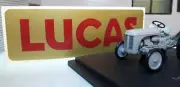 FERGUSON MF Petrol TE20 MF35 35 Tractor Lucas Gold Period Battery Decal Sticker