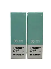 TonyMoly Liptone Lip Care Stick 03 Mint Light 0.11 OZ Set of 2