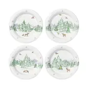 Juliska B & T North Pole Cocktail Plate, Set of 4