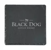 BLACK DOG Whiskey Slate Coaster