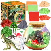 Unicorn, Dinosaur & Mermaid Terrariums Gifts – LED Light DIY Kits for Kids