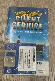 Silent Service Atari 1040/520 ST Microprose - NEW / SEALED - NO BOX