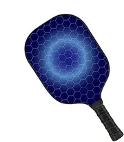 Pickle Balls Paddles, Fiberglass Honeycomb Core Pickle Ball Rackets Set, Sports Players Rackets with Sports Bag for Beginners
