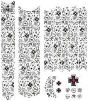 Muc-Off E-MTB Frame Protection Kit - 45-Piece Kit, Punk