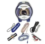 Blaupunkt AMK44 Car Audio Amplifier 100% oxygen-free 4 Gauge Wiring Kit I NEW