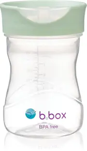 B.Box Trainer Cup non-spill glass Sage 12m+ 240 ml