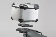 SW-Motech TRAX ADV top case system - Silver. Triumph Sprint ST 1050 / Tiger 1050 SE.