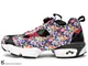 [27cm] 2016 限量登場 日本鞋舖 atmos x Reebok INSTA PUMP FURY OG NEON DIGI-CAMO PACK 黑彩虹 彩虹數位方格迷彩 充氣 慢跑鞋 (AR3806) !