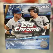 2020 Topps Chrome Baseball MLB Mega Box - Factory Sealed