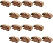 1set Tie Down Straps for Camping Accessories Durable Luggage Bundling Tools for Secure Travel Outdoor Adventures and Easy Storage Random Color 16pcs