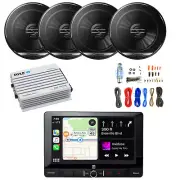 Dual Electronics Single-DIN MP3 Receiver, 4x 6.5" 300W Max Speakers, Amplifier