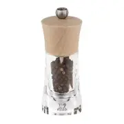 Peugeot - Oleron Manual Pepper Mill - Transparent Adjustable Grinder - Acryli...