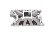Edelbrock Intake Manifold Super Victor Single Plane Aluminium Square Bore Fits 9.5 in. Deck Height Only For Ford 351W EB2924