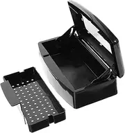 Didiseaon Nail Art Tools Sterilizer Tray Compact Manicure Box for Easy Cleaning Storage Lightweight Design for Salon Personal Use Maintains Tool Hygiene