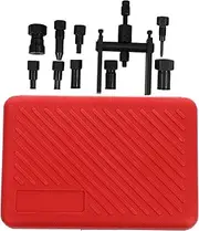 Kichvoe 10pcs Motorcycle Bearing Removal Puller Tool with Storage Box Durable and Efficient Bearing Disassembly Puller for Easy Operation and Convenient Use