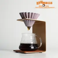 在飛比找ETMall東森購物網優惠-矩形手沖咖啡濾杯架子弓形鐵藝咖啡手沖架V60通用咖啡具套裝