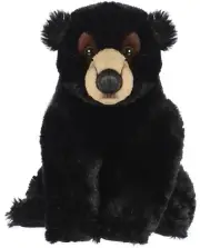 Aurora - Medium Black Flopsie - 12" Blackstone - Adorable Stuffed Animal