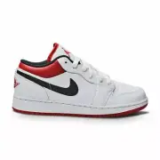 Juniors Nike Air Jordan 1 Low (GS) - 553560 118 - White gym Red Black