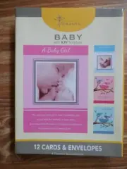 MOMENTS TO TREASURE Baby With KJV Scripture Cards 12 Cards/Envelopes 4 Designs