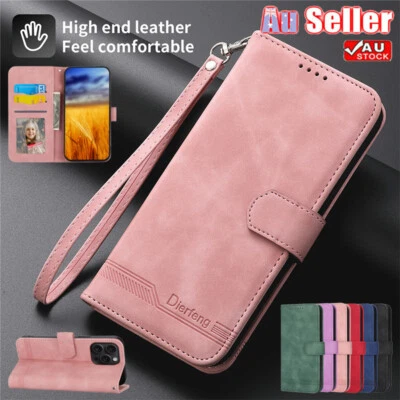 For iPhone 16 16e 15 14 13 12 11 Pro Max 8 7 Plus Case Wallet Leather Flip Cover