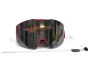 Oakley Snow Goggles Fall Line M OO7103-4600 Redline Dynamic Flow w/ Prizm Black