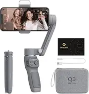 Zhiyun Smooth-Q3 Combo Kit, 3 Axis Handheld Smartphone Gimbal Stabilizer for iPhone YouTube Vlog Live Video