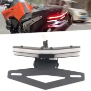 Tail Tidy License Plate Holder LED Lights Fit For DUKE790 790 DUKE 2017-23 Black