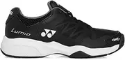 YONEX(ヨネックス) Lumio Black Tennis Shoe Size 10.5 Model 2024/25 Black Super Cushioning, Black, 11.5 AU