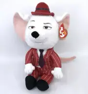TY Beanie Babies Mike Mouse Sing Movie Character NEW Plush 2017 8in Tags 41235
