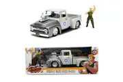 Ford F-100 1:24 w/ Guile Figure Hollywood Rides Diecast