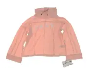 DKNY Sport Women s Funnel Neck Long Sleeve Pullover Top - Pink - Size S