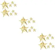 [NOLITOY] Sets Star Badge Lapel Pin Fashion Brooch for Women Men Key Tags Pins for Jackets Coat Suits Sweater Bags Pcs